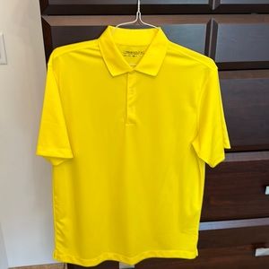 Nike yellow golf shirt